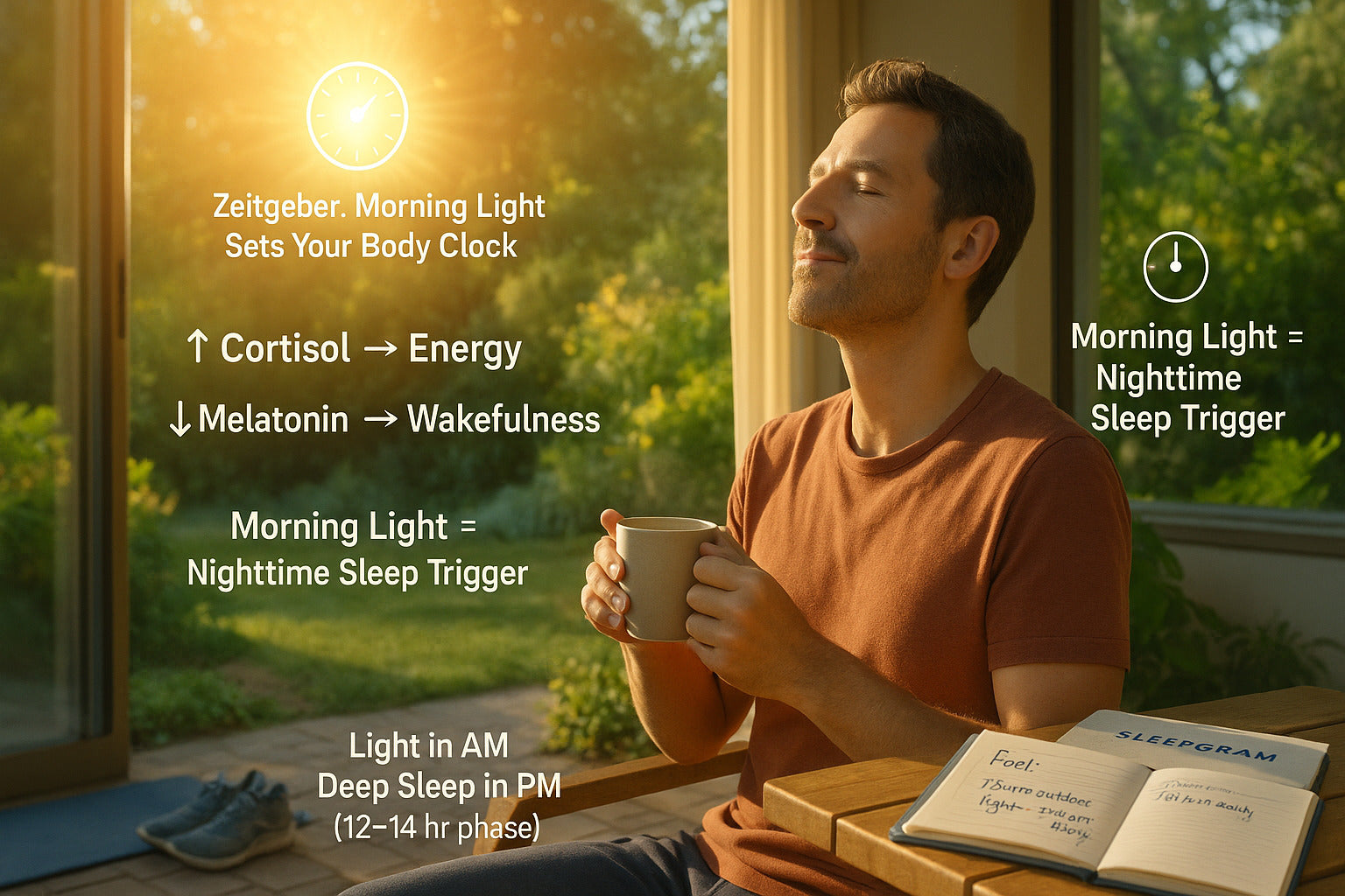 Daylight Dose: New Study Reveals Daytime Light's Power for Deeper Sleep