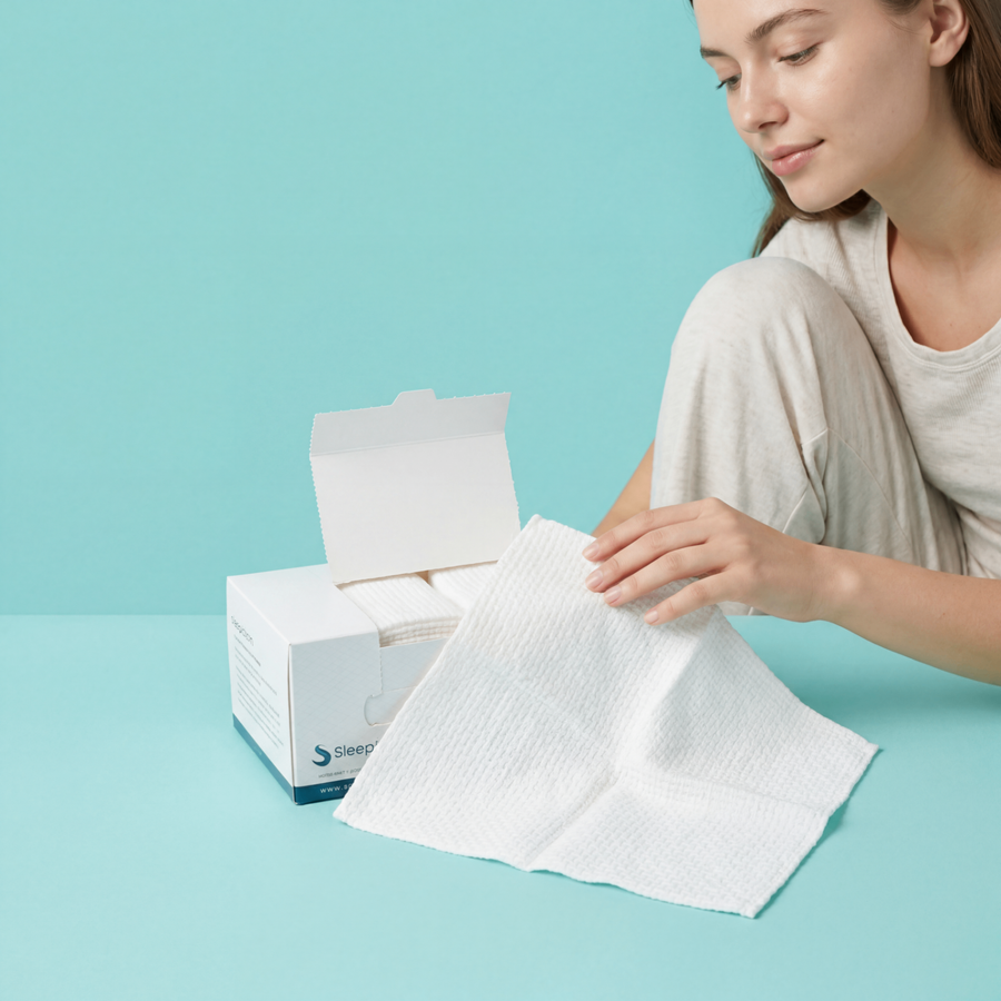 Sleepgram Luxe Towels product photography