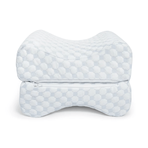 Flat Top Bed Wedge Pillow, Orthopedic Knee Pillow for Side Sleepers, Knee  Pillow Sleeping Side Sleeper Pillow, Memory Foam Knee Pillow Spine Alignment